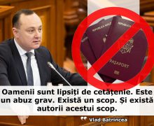 PSRM s-a adresat Procuraturii în legătură cu cazurile de retragere a cetățeniei