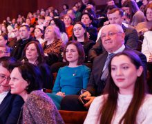 Maia Sandu a participat la inaugurarea Festivalului Internațional de Muzică „Mărțișor”