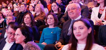 Maia Sandu a participat la inaugurarea Festivalului Internațional de Muzică „Mărțișor”