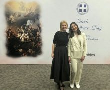 Irina Vlah l-a felicitat pe Ambasadorul Greciei cu ocazia Zilei Independenței