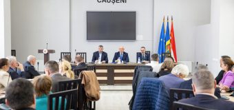 Alexandru Munteanu, în discuții cu primarii din raionul Căușeni