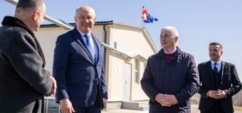 Premierul a vizitat stația de epurare din Căușeni și o porțiune de drum din preajma satului Zaim