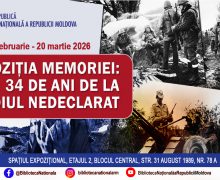 Biblioteca Națională organizează expoziția tematică „Expoziția memoriei: 34 de ani de la războiul nedeclarat”