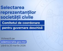 Candidații în Comitetul de coordonare pentru guvernare deschisă pot fi votați până pe 20 martie