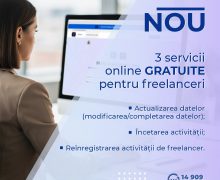 ASP lansează trei servicii noi digitale, de care pot beneficia gratuit antreprenorii individuali (freelancerii) înregistrați