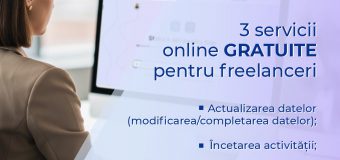 ASP lansează trei servicii noi digitale, de care pot beneficia gratuit antreprenorii individuali (freelancerii) înregistrați