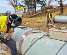 Peste 22 km din conducta magistrală de apă potabilă Chișinău-Strășeni-Călărași au fost construiți