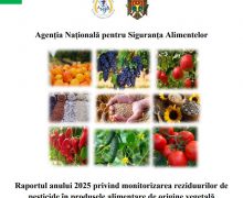 ANSA a publicat Raportul privind reziduurile de pesticide pentru anul 2025