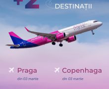 Rute avia noi spre Praga și Copenhaga