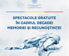 Elevii, invitați la spectacole gratuite în cadrul Decadei Memoriei și Recunoștinței