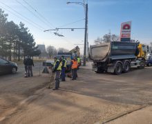 Șoseaua Muncești a fost redeschisă din această dimineața pentru circulația rutieră