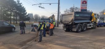 Șoseaua Muncești a fost redeschisă din această dimineața pentru circulația rutieră