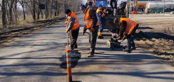 Continuă lucrările de reabilitare a drumurilor naționale