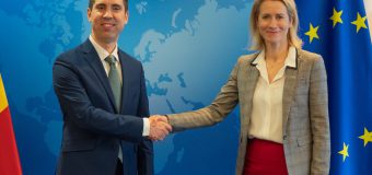 Mihai Popșoi – în dialog cu șefa diplomației UE, Kaja Kallas