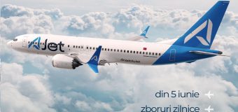 Compania avia AJet lansează zboruri spre Chișinău