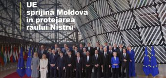 Liderii UE condamnă ferm atacurile Rusiei asupra infrastructurii civile ucrainene, care au dus la contaminarea râului Nistru