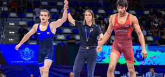 Alexandr Gaidarlî – campiona european U-23 la lupte în stil liber