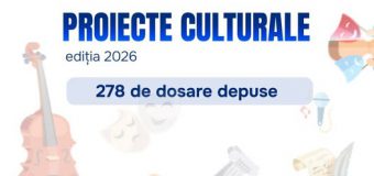 278 de proiecte au fost depuse la Concursul pentru finanțarea proiectelor culturale ale organizațiilor necomerciale