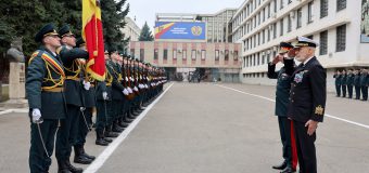 Amiralul Giuseppe Cavo Dragone, președintele Comitetului Militar NATO, vizită oficială la Chișinău