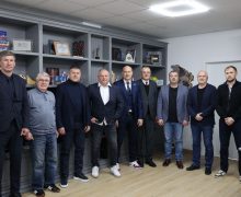 La FMF a avut loc o întrevedere oficială cu delegația Federației Slovace de Fotbal și Ambasadorul Slovaciei în Republica Moldova