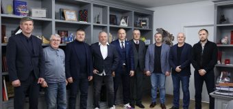 La FMF a avut loc o întrevedere oficială cu delegația Federației Slovace de Fotbal și Ambasadorul Slovaciei în Republica Moldova