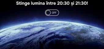„Ora Pământului” – cetățenii sunt îndemnați să deconecteze lumina între orele 20.30-21.30