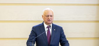Igor Dodon: Felicit pe toți cei care prețuiesc statalitatea, independența și identitatea noastră moldovenească și cred în viitorul țării noastre