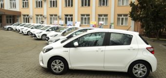 11 automobile moderne au fost transmise instituțiilor de învățământ profesional tehnic pentru instruirea practică a elevilor