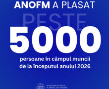 ANOFM a sprijinit deja peste 5000 de persoane să se angajeze în câmpul muncii de la începutul anului 2026