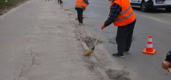 Lucrările de salubrizare a Chișinăului se vor finaliza până la Paști