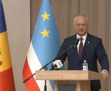 Igor Dodon: Nimeni nu are dreptul să pună la îndoială statutul de autonomie al Găgăuziei