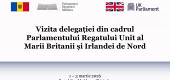 O delegație de parlamentari britanici efectuează o vizită în Republica Moldova
