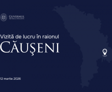 Alexandru Munteanu efectuează o vizită de lucru în raionul Căușeni