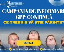 Peste 31 mii elevi din Chișinău beneficiază de grupele cu program prelungit