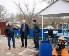 Alexandru Munteanu – în vizită la Dîngeni, raionul Ocnița