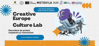 Organizațiile culturale interesate de valorificarea oportunităților în cadrul programului „Europa Creativă” – invitate să participe la un atelier practic