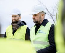 Vladimir Bolea a vizitat șantierul stației de epurare a apelor uzate din Cahul