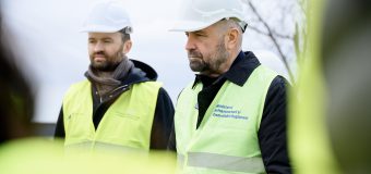Vladimir Bolea a vizitat șantierul stației de epurare a apelor uzate din Cahul