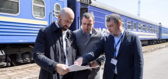 A fost testată conexiunea feroviară Chișinău – Revaca, cu transfer direct către Aeroportul Internațional „Eugen Doga”