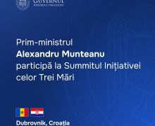 Alexandru Munteanu participă la Summitul Inițiativei celor Trei Mări de la Dubrovnik