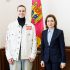 Maia Sandu i-a urat succes interpretului Satoshi înainte de plecarea la Viena