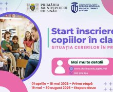 Peste 3 mii de cereri depuse pentru înscrierea copiilor în clasa I