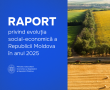 MDED a publicat Raportul privind evoluția social-economică în Republica Moldova în 2025