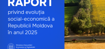 MDED a publicat Raportul privind evoluția social-economică în Republica Moldova în 2025