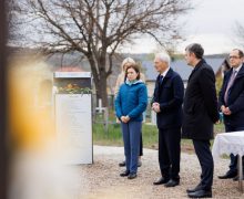 Maia Sandu a participat la evenimentul de comemorare a victimelor foametei din 1946–1947