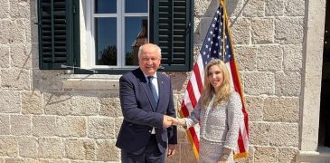 Alexandru Munteanu a avut, la Dubrovnik, o întrevedere cu Ambasadoarea Statelor Unite ale Americii în Croația