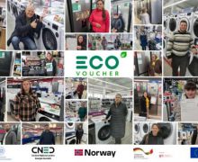 Peste 1 600 de familii au înlocuit electrocasnice vechi pe altele noi eficiente energetic