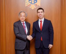 Mihai Popșoi, în dialog cu noul ambasador al Japoniei în Republica Moldova, Takeuchi Kazuyuki