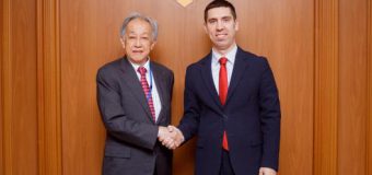 Mihai Popșoi, în dialog cu noul ambasador al Japoniei în Republica Moldova, Takeuchi Kazuyuki