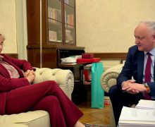 Igor Dodon s-a întâlnit cu președinta fracțiunii partidului „Forza Italia”